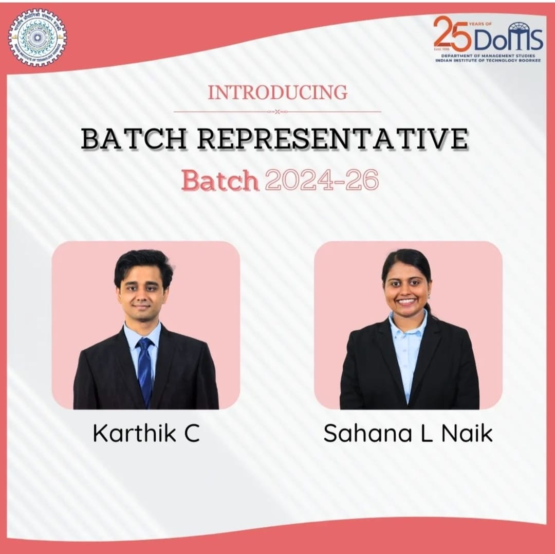 Batch 2023-2025 CR's
